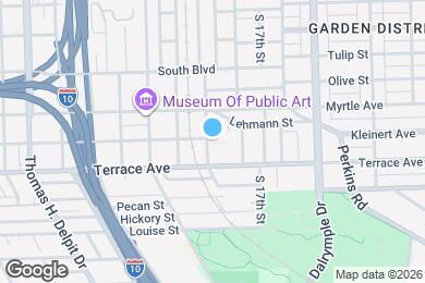 Map image of the property - 1203 S 15th St