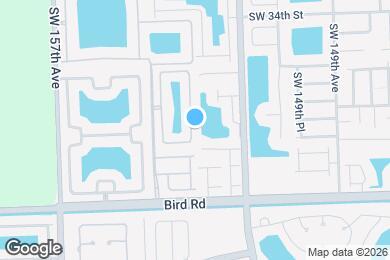 Map image of the property - 3849 SW 153rd Ct