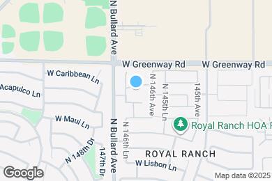 Map image of the property - 14643 W Acapulco Ln