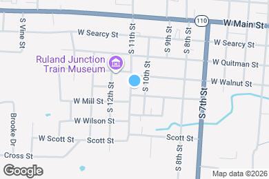 Map image of the property - 1010 W Mill St