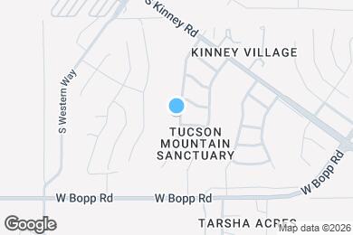 Map image of the property - 3530 S Desert Promenade Rd