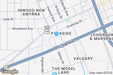 Map image of the property - 128 Park Blvd