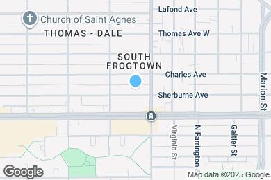 Map image of the property - 401 Sherburne Ave