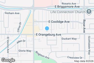 Map image of the property - 1420 Overholtzer Dr