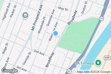Map image of the property - 14 Nursery St