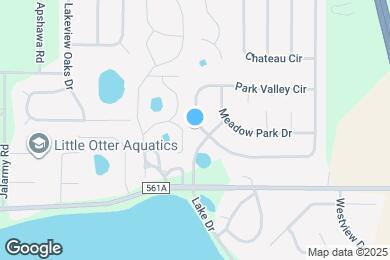 Map image of the property - 945 Park Valley Cir