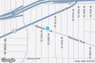Map image of the property - 3240 W 98th St