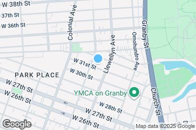 Map image of the property - 316 W 31st St