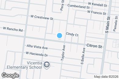 Map image of the property - 619 Citron St