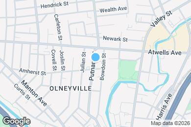 Map image of the property - 123 Putnam St