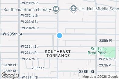 Map image of the property - 23520 Arlington Ave