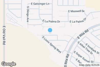 Map image of the property - 8757 E Chimney Spring Dr