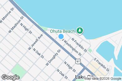 Map image of the property - 407 N Washington St
