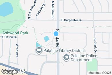 Map image of the property - 346 E Rimini Ct