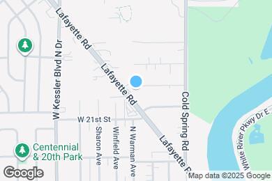 Map image of the property - 2659 W 22nd St