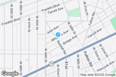 Map image of the property - 4105 Whitman Ave