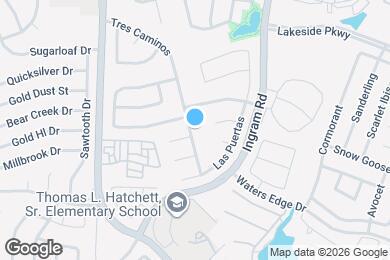 Map image of the property - 618 Tres Caminos