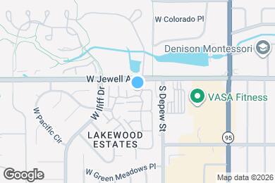 Map image of the property - 5755 W Atlantic Pl