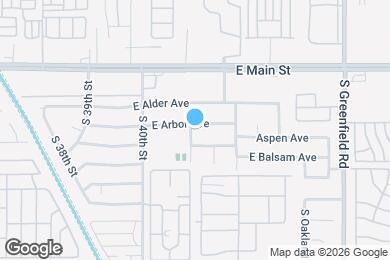 Map image of the property - 4103 E Arbor Ave