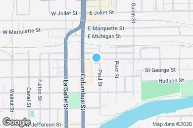 Map image of the property - 1125 Paul St