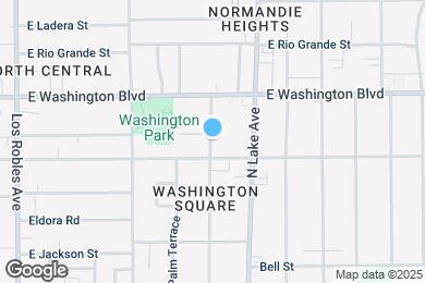 Map image of the property - 1264 N Hudson Ave