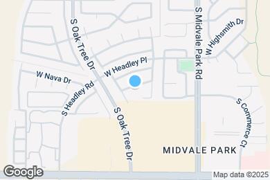 Map image of the property - 1725 W Rita Marie Dr