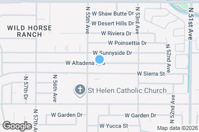 Map image of the property - 5433 W Altadena Ave