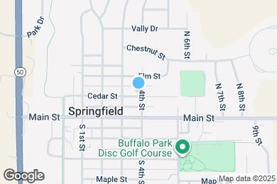 Map image of the property - 210 N 4th St