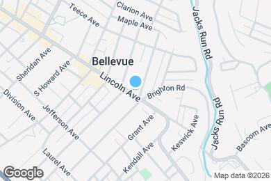 Map image of the property - 250 Lincoln Ave