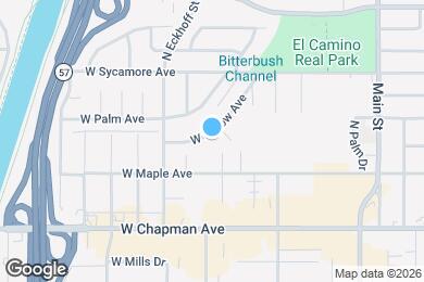 Map image of the property - 1924 W Willow Ave