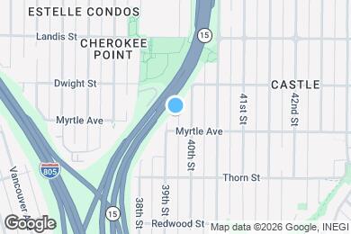 Map image of the property - 3525 39th St