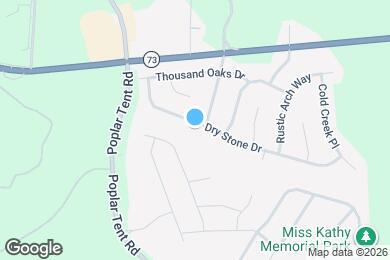 Map image of the property - 11009 Dry Stone Dr