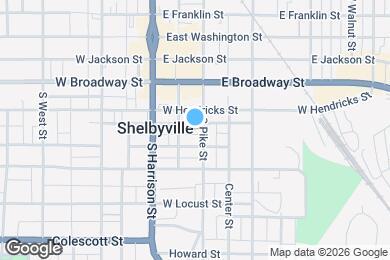 Map image of the property - 119 E Polk St