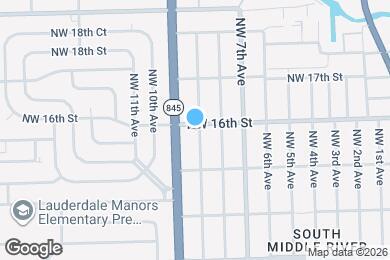 Map image of the property - 1541 NW 8th Ave
