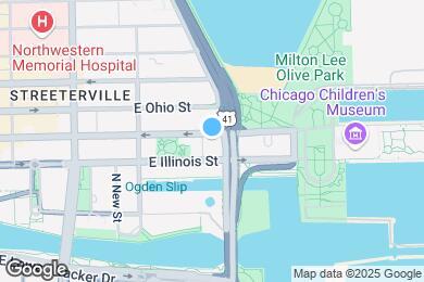 Map image of the property - 500 N Lake Shore Dr