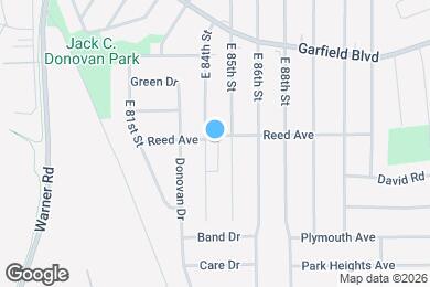 Map image of the property - 4893 E 84th St