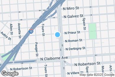 Map image of the property - 1812 Elysian Fields Ave