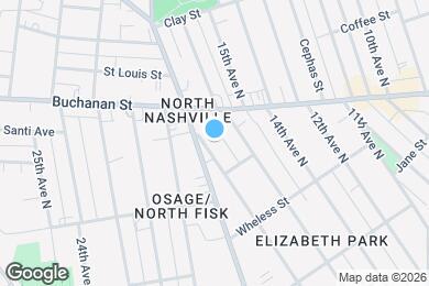 Map image of the property - 1732 17th Ave N