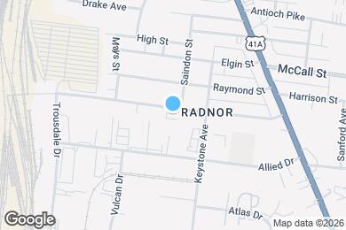 Map image of the property - Ridgewood Apartments