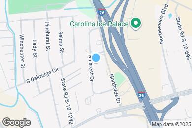 Map image of the property - Furnished Studio-Charleston - Ashley Phosphate Rd.