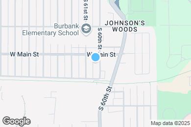 Map image of the property - 625 S 60th St