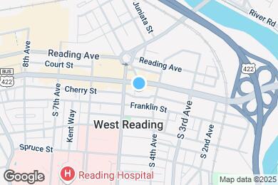 Map image of the property - 428 Penn Ave