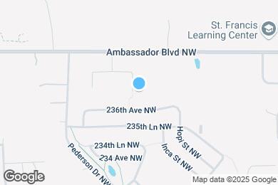 Map image of the property - 23611 Kanabec St NW