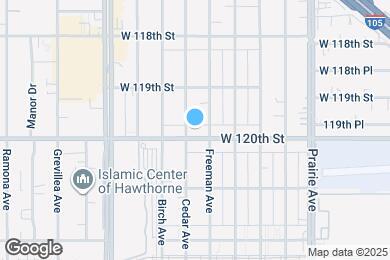 Map image of the property - 4225 W 120th St
