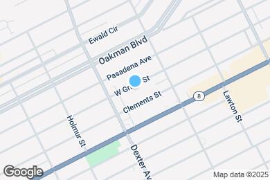 Map image of the property - 3311 W Grand St