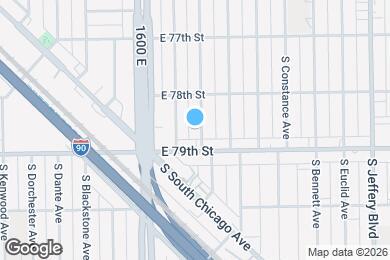 Map image of the property - 7836 S East End Ave