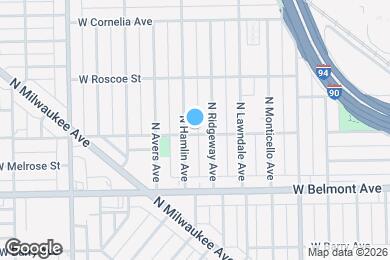 Map image of the property - 3749 W School St