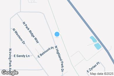 Map image of the property - 5697 N Highland Park Dr