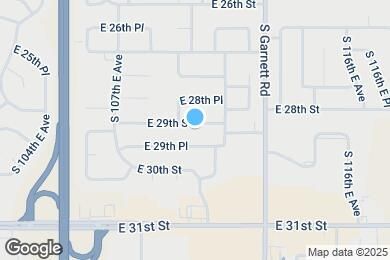Map image of the property - 10918 E 29th St