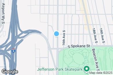 Map image of the property - 3411 15th Ave S